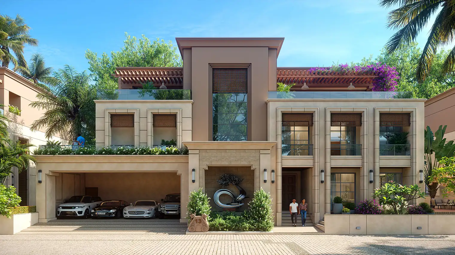 Luxury villa by Rise Infra Constructions
