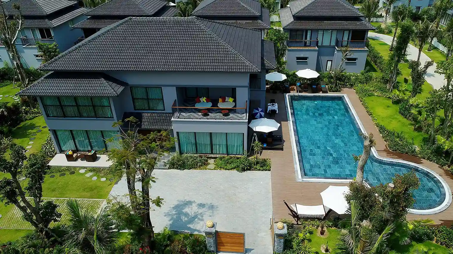 Luxury villa design